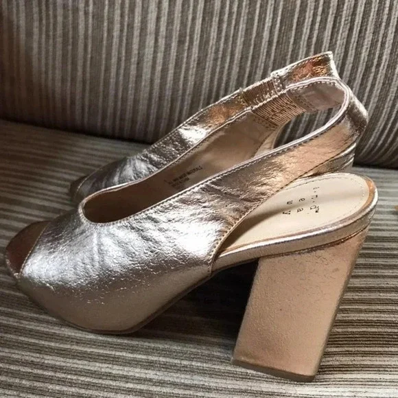 A new day Rose gold Women Heels Size 8 - Picture 3 of 7